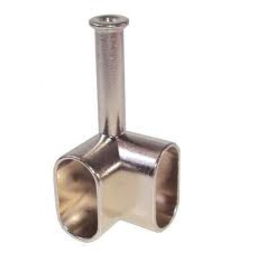 Suporte para tubo cabideiro 90Âº
